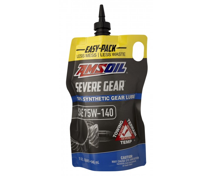 Ulei motorcycle transmisie - AMSOIL 75W-140 100% Synthetic SEVERE GEAR 4T | 0.946 L